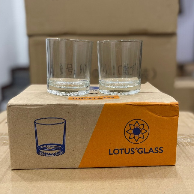 Bộ 6 Cốc thủy tinh uống whisky Lotus Glass VTC 308 245ml