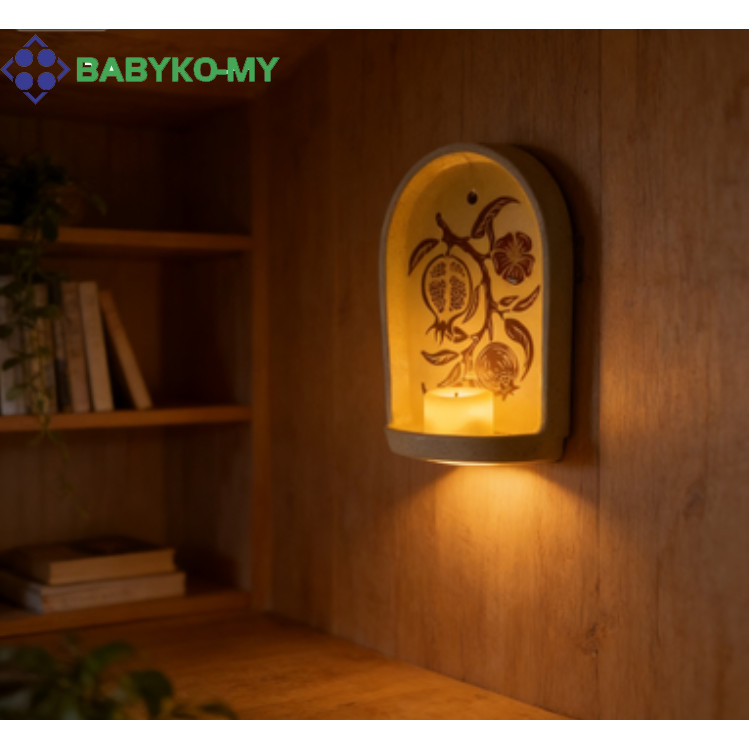 Nhựa Tường Alcove Chân Nến Altar Trang Trí Tối Giản Handmade Cho Phong Cách Nội Thất