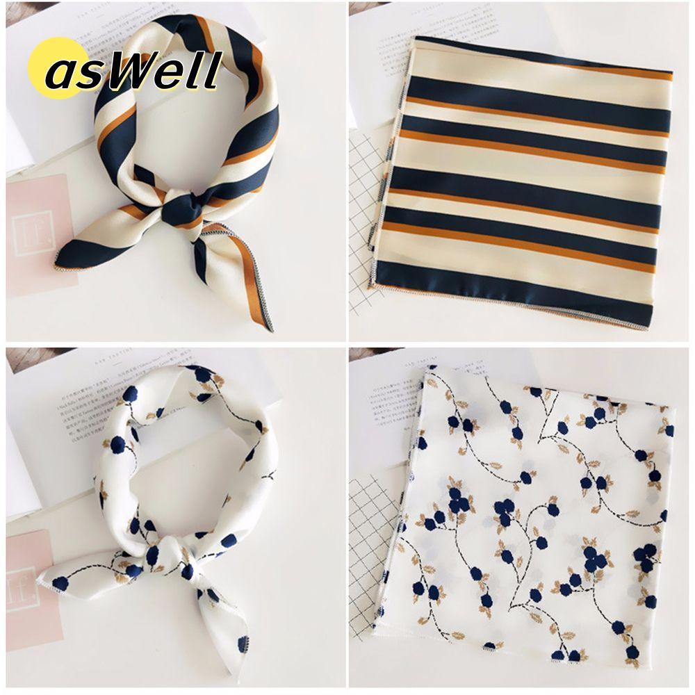 Khăn vuông ASWELL Thời trang cổ điển nhỏ cổ điển thanh lịch