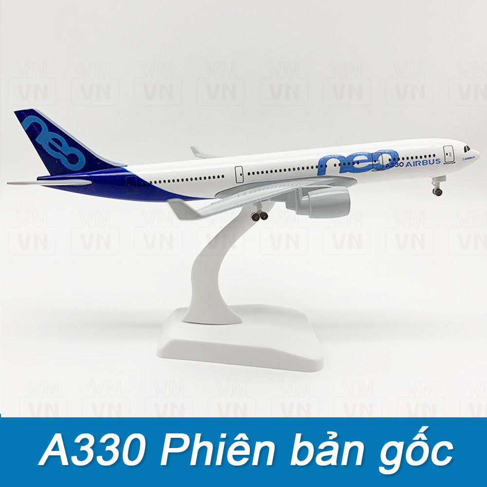 Mô Hình Máy Bay Cao Cấp A320, A330, 747, 777, 787 - VNA, Vietjet, Bamboo - Có Bánh Xe, Ảnh Thật F6 X
