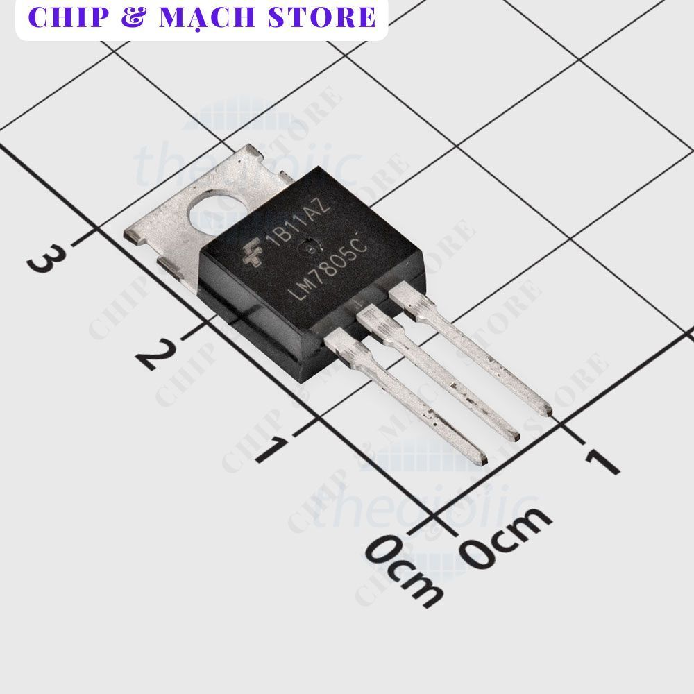 [5 Cái]- LM7805CT-CN IC Ổn Áp 5V 1.5A Chip & Mạch Store