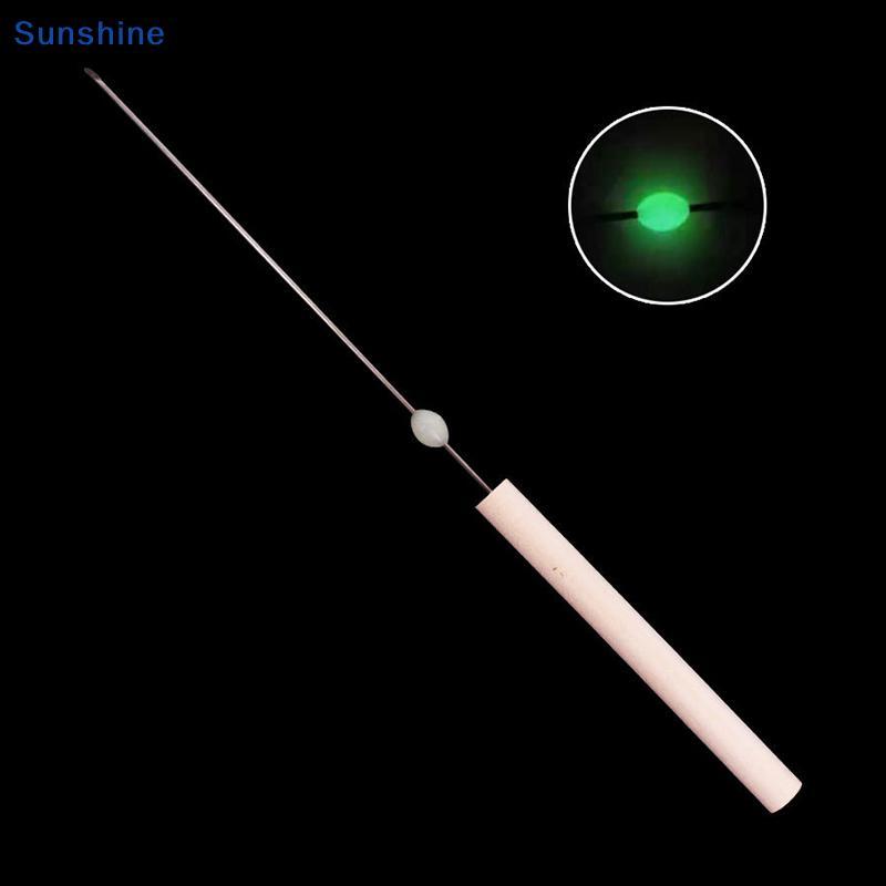 Sun 1Pc 22,5cm Máy khoan kim mồi giun -Kính móc kim giun nhanh Móc kim Chân kim rỗng Gas Needle Fish