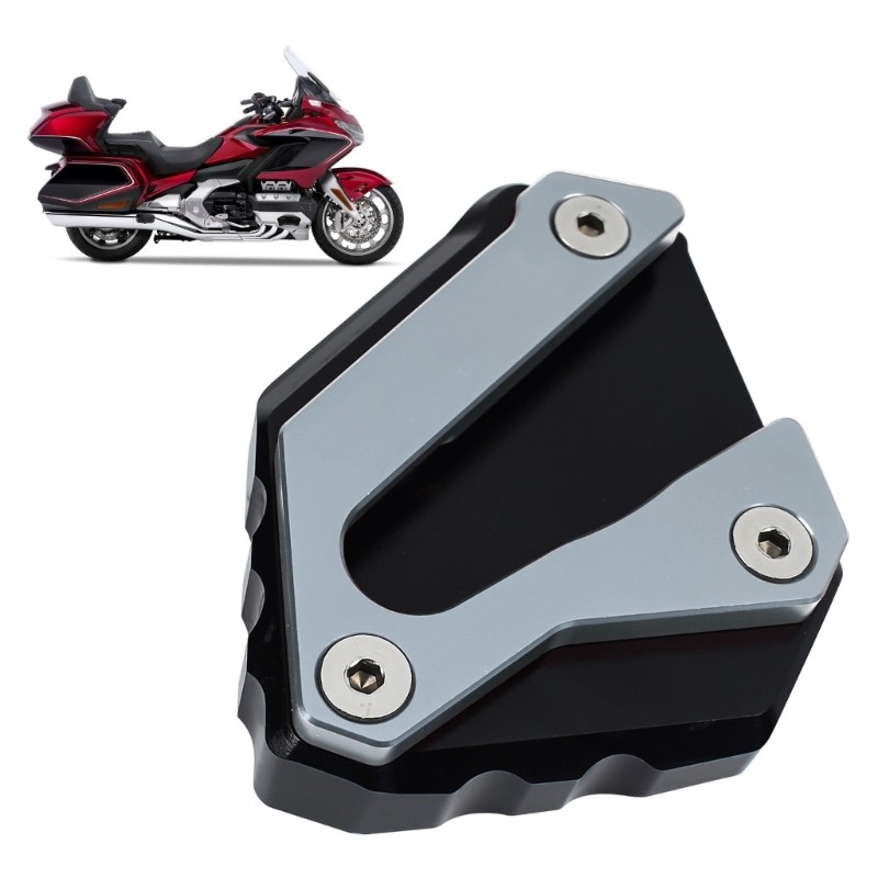 AMOONA Chân Đế Xe Máy Tấm Hỗ Trợ Mở Rộng Bên Đứng Cho 1800 GL1800