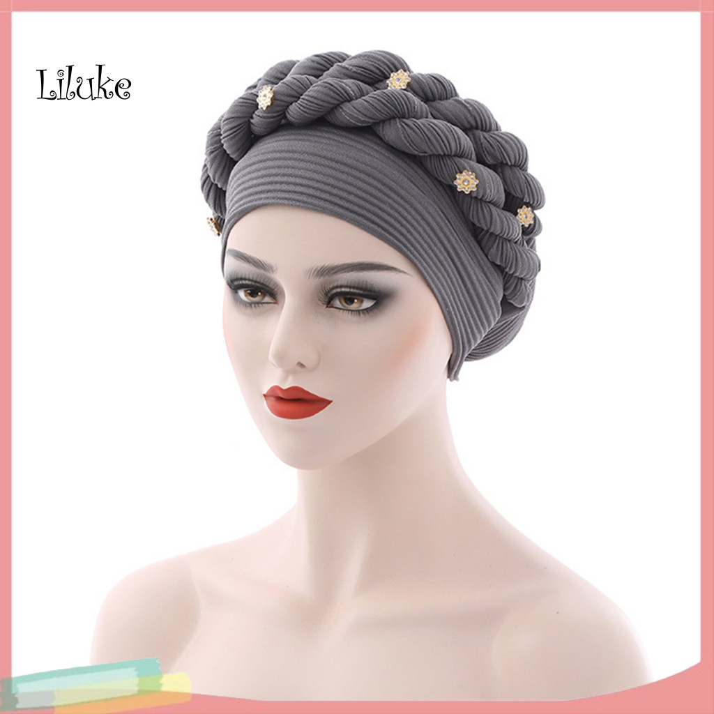 LK Nữ Beanie Headwrap Hoa