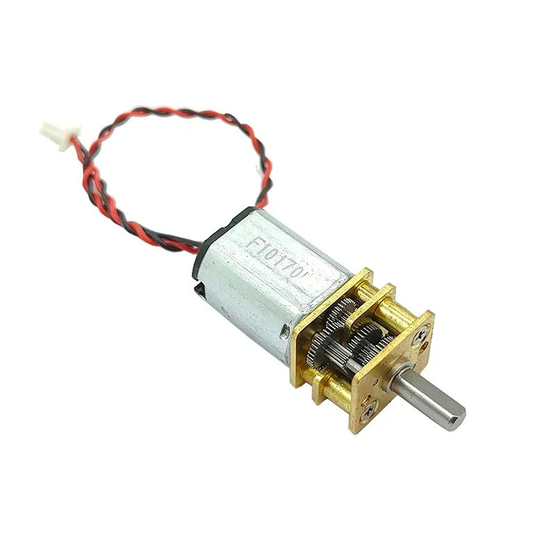 Động cơ giảm tốc bánh răng GA12-N20 Micro N20 DC 3V 3.7V 5V 6V 68RPM Tốc độ chậm Mini 12mm Full Meta