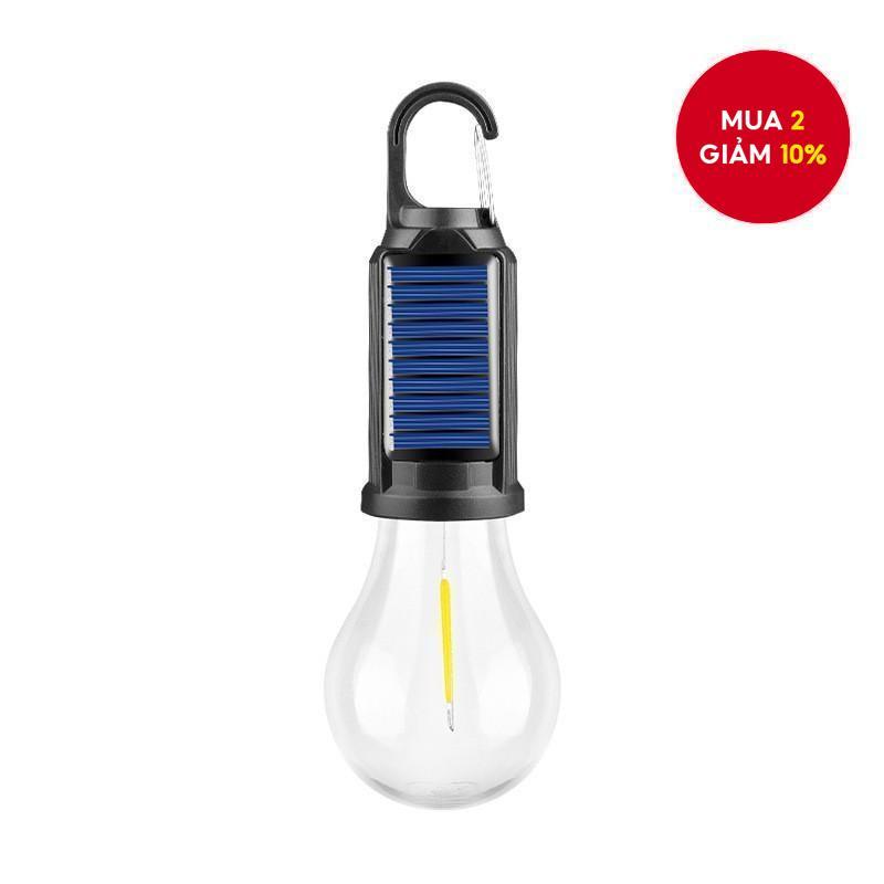 Đèn cắm trại năng lượng mặt trời ngoài trời, Bóng đèn vonfram ấm áp, Đèn bầu không khí lều cho gian hàng chợ đêm