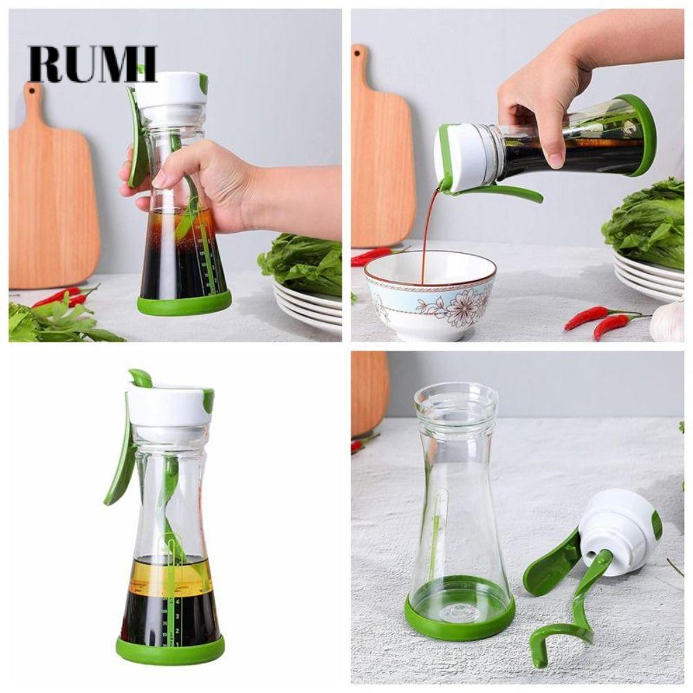 RUMI‌ Salad Dressing Shaker, Chống rò rỉ với quy mô Chai trộn salad, Hộp đựng nước trái cây di động 