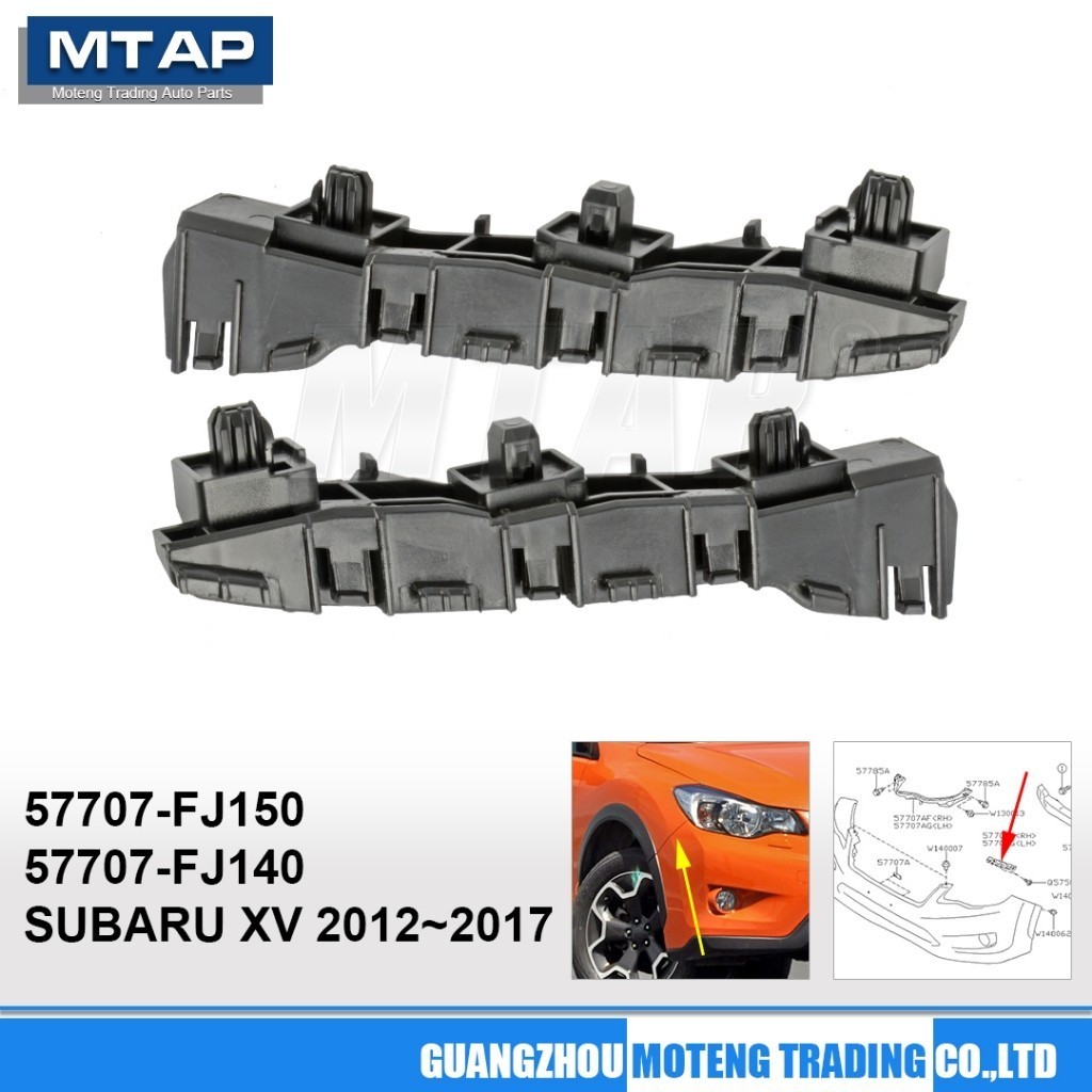 Cản Trước Bên Giá Đỡ Cho SUBARU XV GP3 GP7 2012 ~ 2017 Cản Trước Bên Hỗ Trợ Kẹp 57707-FJ150 57707-FJ