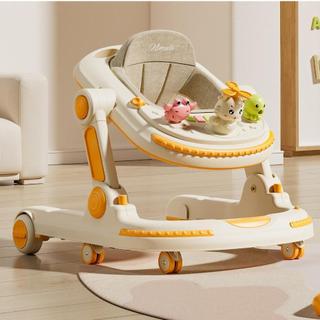 Xe tập đi cho bé  BABYFUTURE 3IN1, chống lật, dành cho bé từ 6 đến 18 tháng tuổi, có thể gập lại, đa chức năng