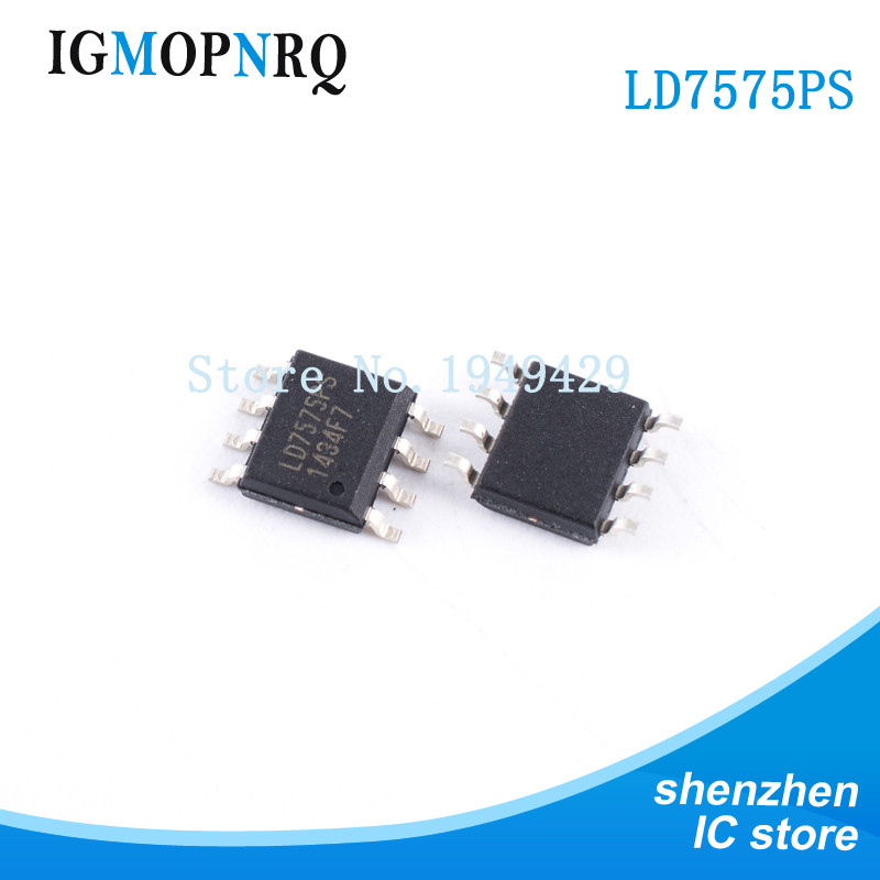 5 Cái / lốc LEADTRE LD7575PS LD75 SOP8 Bộ Điều Khiển PWM Họa Tiết Xanh Với Mạch Khởi Động Điện Áp Ca