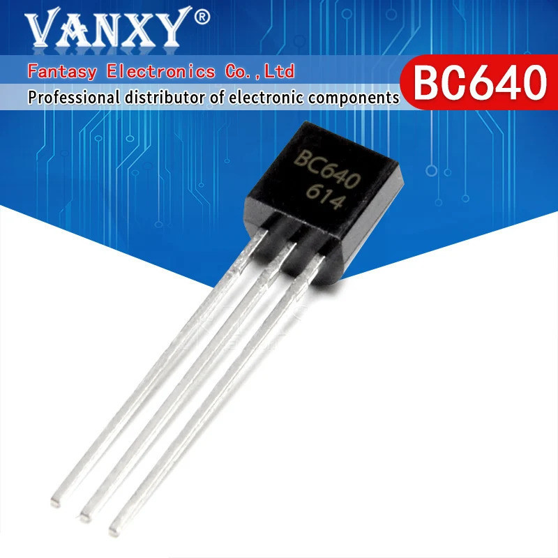 100 BC640 TO-92 640 BC639 BC638 BC637 BC636 BC635 BC612 BC618 BC682 Triode Transistor
