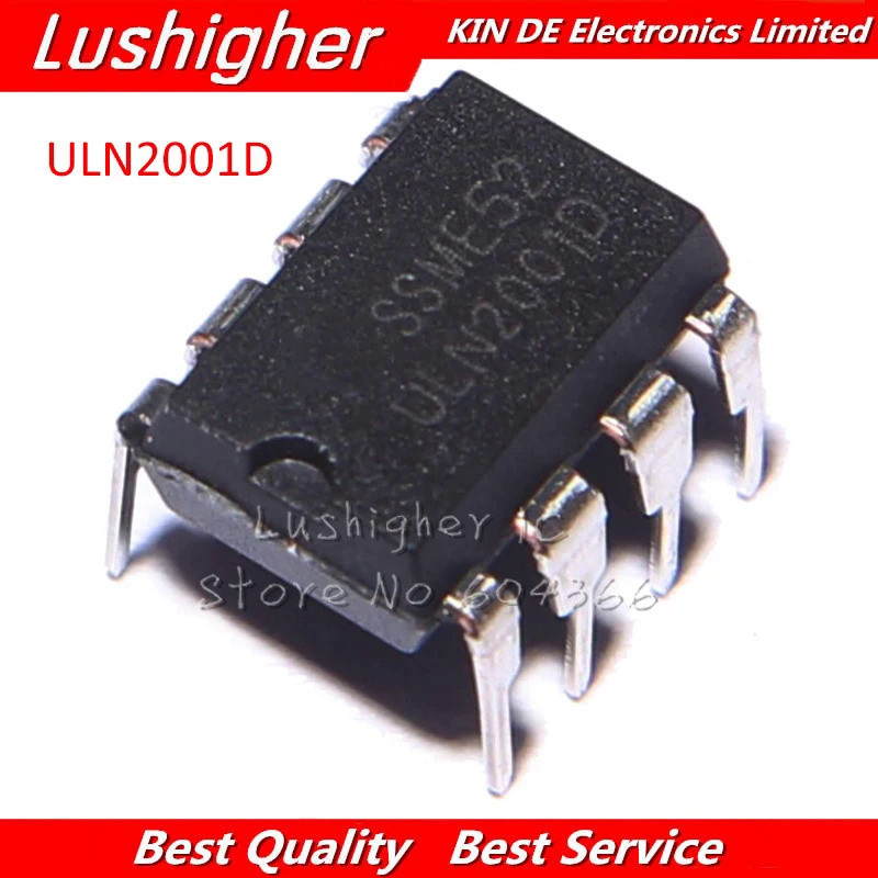 10 CÁI ULN2001D DIP ULN2001 2001D DIP-8 Darlington Nw IC gốc