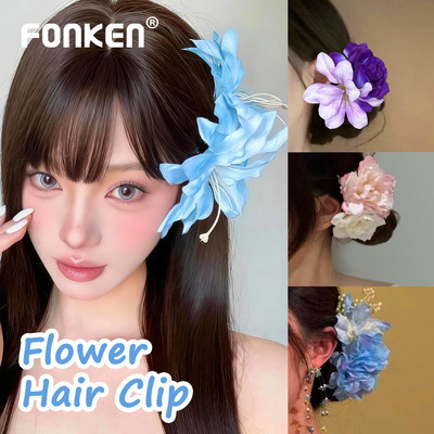 Fonken Hoa Kẹp Tóc - Phụ Kiện Thời Trang Cho Bé Gái