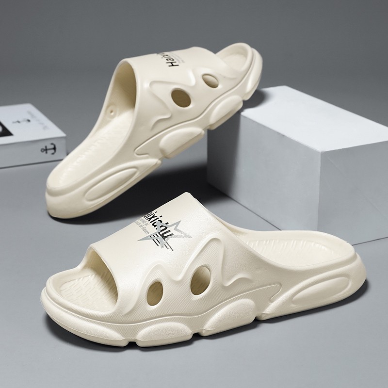 Channel Tiger Dép Ngoài Trời Nam Đế Dày Shit-Steping Mùa Hè Ngoài Trời Mặc Mới Chống Trơn Trượt Đi B