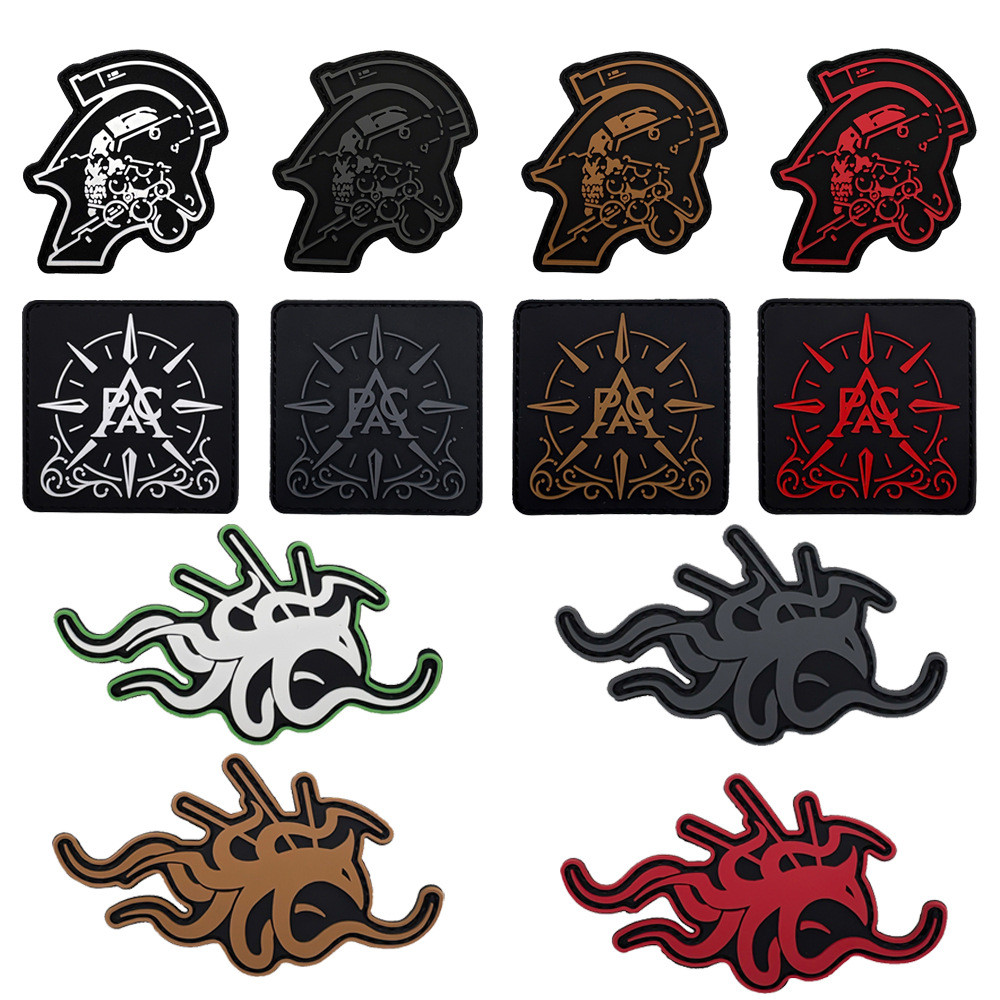 [Miếng dán Velcro tùy chỉnh] HK.Death Stranding Vành đai ngoại vi Morale Kojima Hideo DEATHSTRANDING