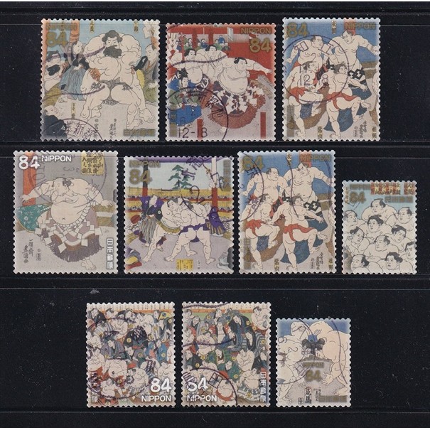 Bộ 10 Tem Bưu Chính Nhật Bản - Truyền Thống & Văn Hoá P.3 | Japanese Traditions and Culture Series V