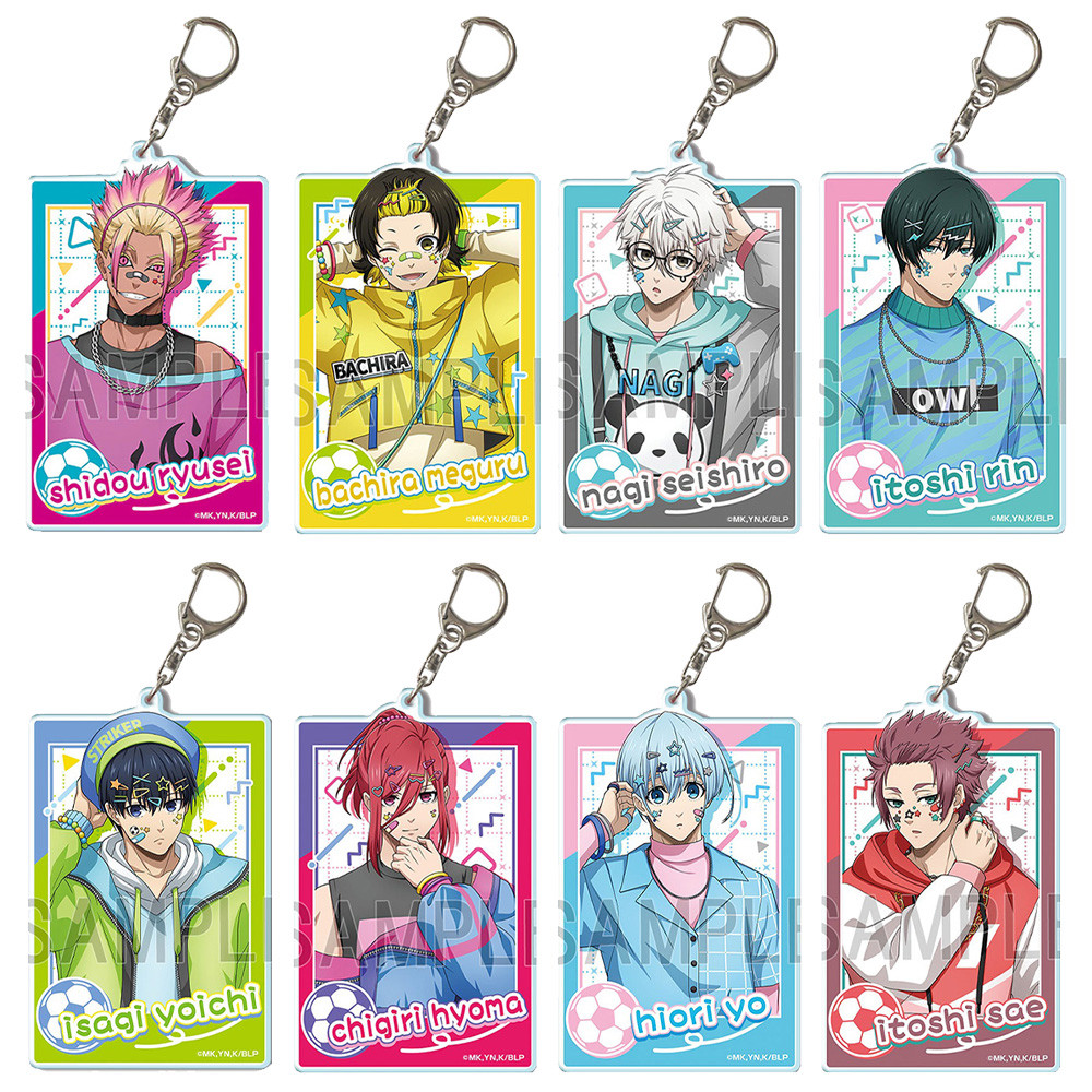 TV Anime Blue lock Ryusei Shidou Yoichi Isagi Meguru Bachira You Hiori Sae Itoshi Reo Mikage Acrylic