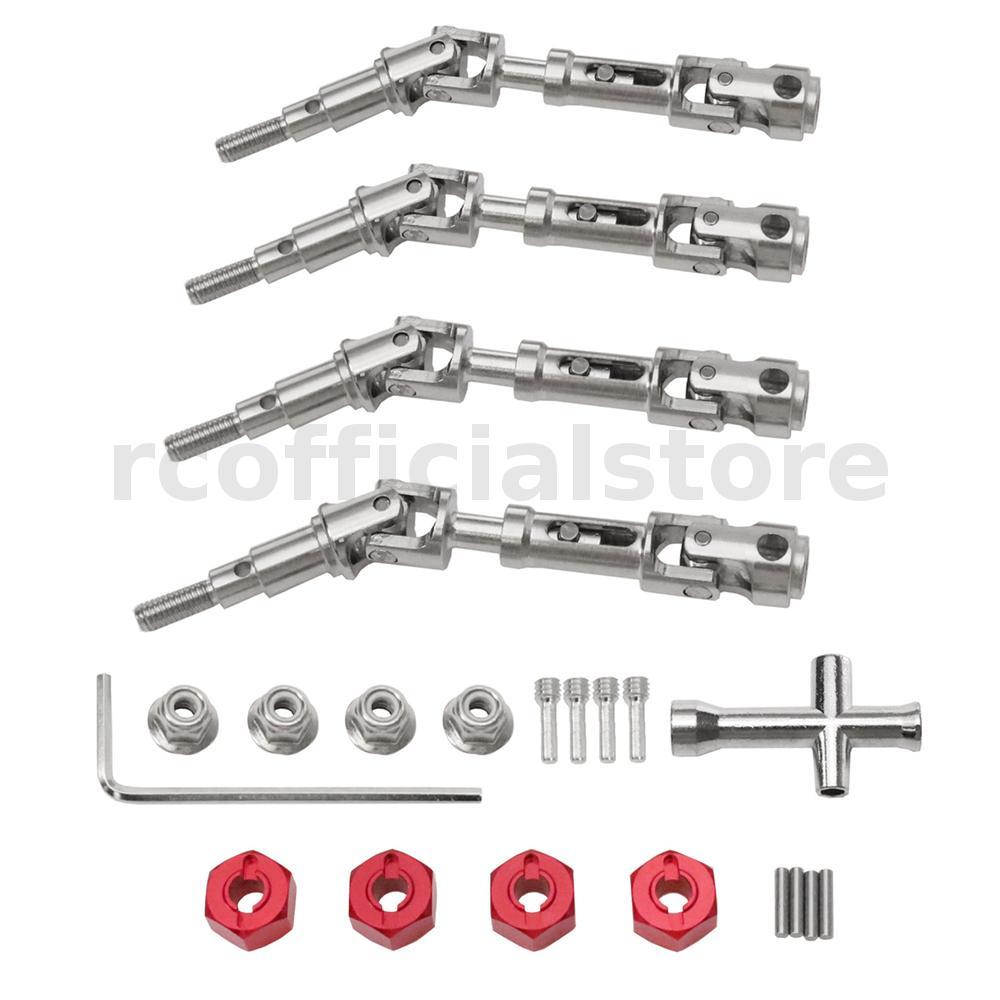 Bộ đai ốc trục truyền động CVD phía trước và phía sau được nâng cấp cho MJX 14211 HYPER GO 1 / 14 RC