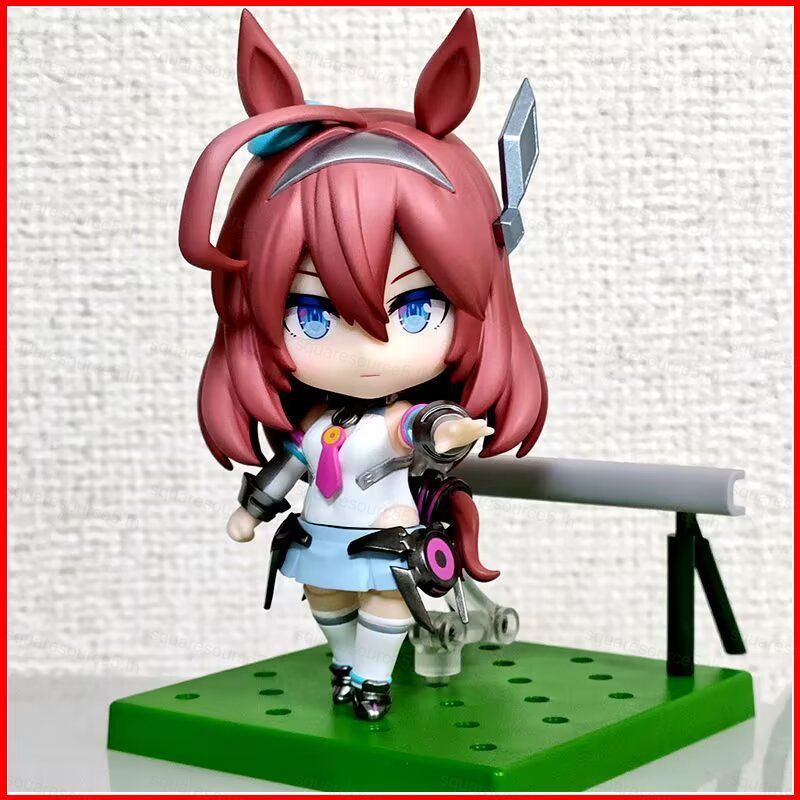 SQ5 Uma Musume Pretty Derby Mihono Bourbon Kawaii Trò chơi Hàng hóa Nhân vật hành động hoán đổi mặt 