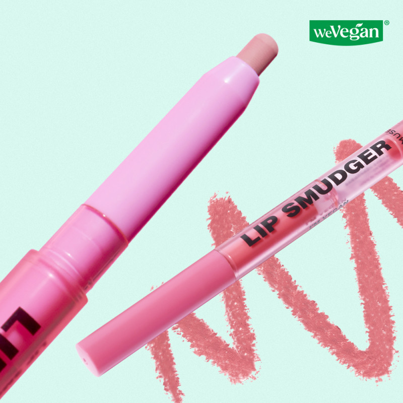 [AMUSE] Lip Smudger (Jang Wonyoung Pick) - Vegan Overlip Pencil, Velvet Matte Liner, 6 Shades
