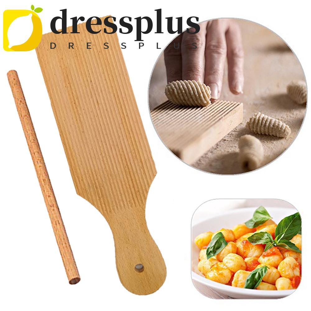 DRESSPLUS Con Lăn Gnocchi Dễ Dàng Làm Mì Gỗ Bàn Nhà Bếp Sử Dụng Tại Nhà Máy Nướng Popsicles Bảng Gno