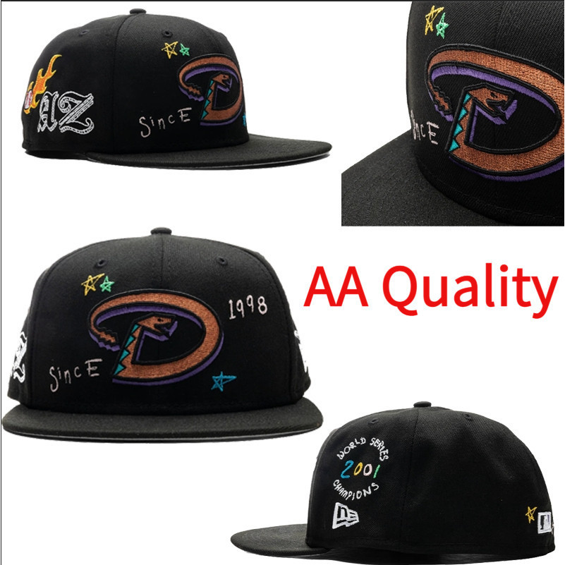 Mũ New Era Scribble 59FIFTY Arizona Diamondbacks màu đen