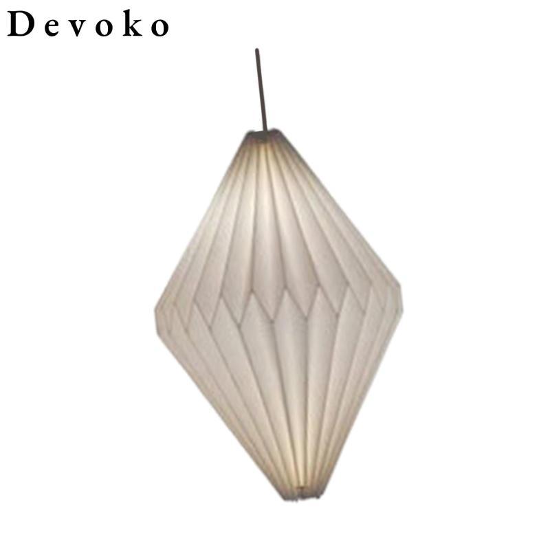 Giấy Devoko Origami Bóng Đèn Origami Giấy Chụp Đèn Bắc Âu Hiện Đại Origami Trần