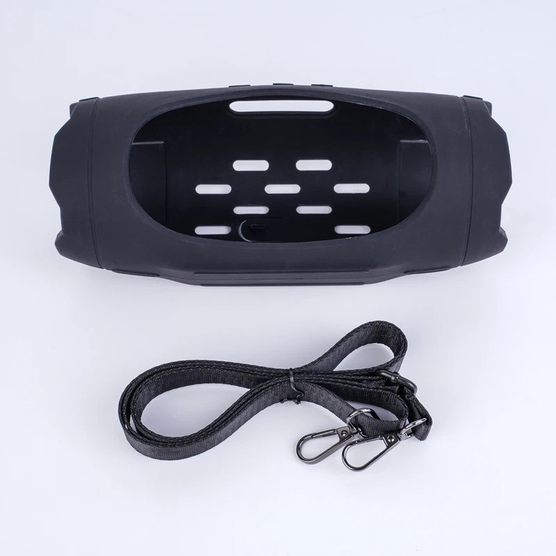 Ốp Bảo Vệ Silicon SIKAI Cho Loa Bluetooth JBL Charge6 Tay Mềm Có Dây Đeo Vai Cho JBL Charge 6 Access