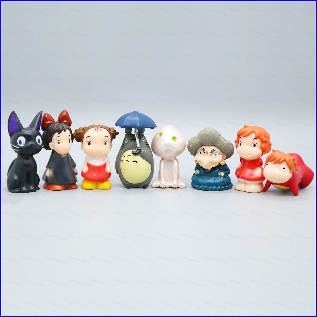 SS 8 Chiếc Ponyo Trên Vách Đá Nhân Vật Hành Động Ponyo Totoro Zeniba Ogino Chihiro Búp Bê Đồ Chơi Tr