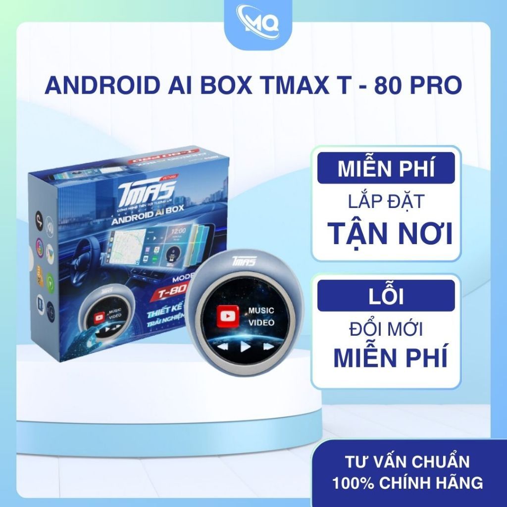 [HÀNG MỚI]Android AI Box TMAX T - 80 Pro | BH 18 Tháng