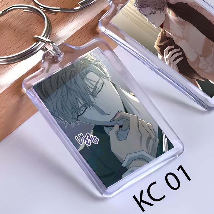 Keychain MANHWA ILAY RIEGROW - Ganci MANHWA- Gantungan Kunci - ILAY RIEGROW - KC01