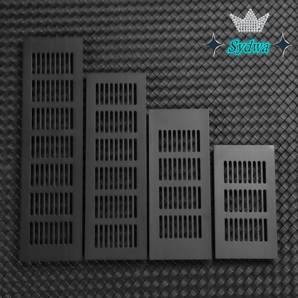 SYDWA Air Vent Decor Grommet Bền Tủ Quần Áo Phụ Kiện Louver Hợp Kim Nhôm Thông Gió Lưới Tản Nhiệt