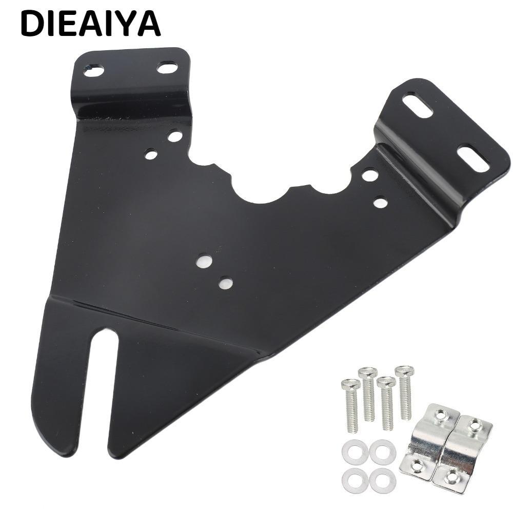 Tấm gắn động cơ DIAIYA, Tấm động cơ chu kỳ điện màu đen nhẹ, Tấm gắn động cơ sắt bền cho phụ kiện ch