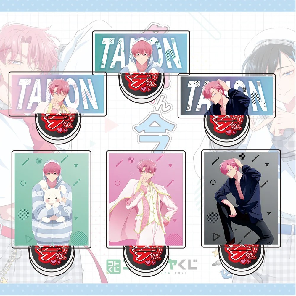 Móc Khóa Anime Tamon-kun wa Docchi Ooka Tamon Acrylic 10cm Standee Mô Hình Mica Trang Trí Cặp Sách P