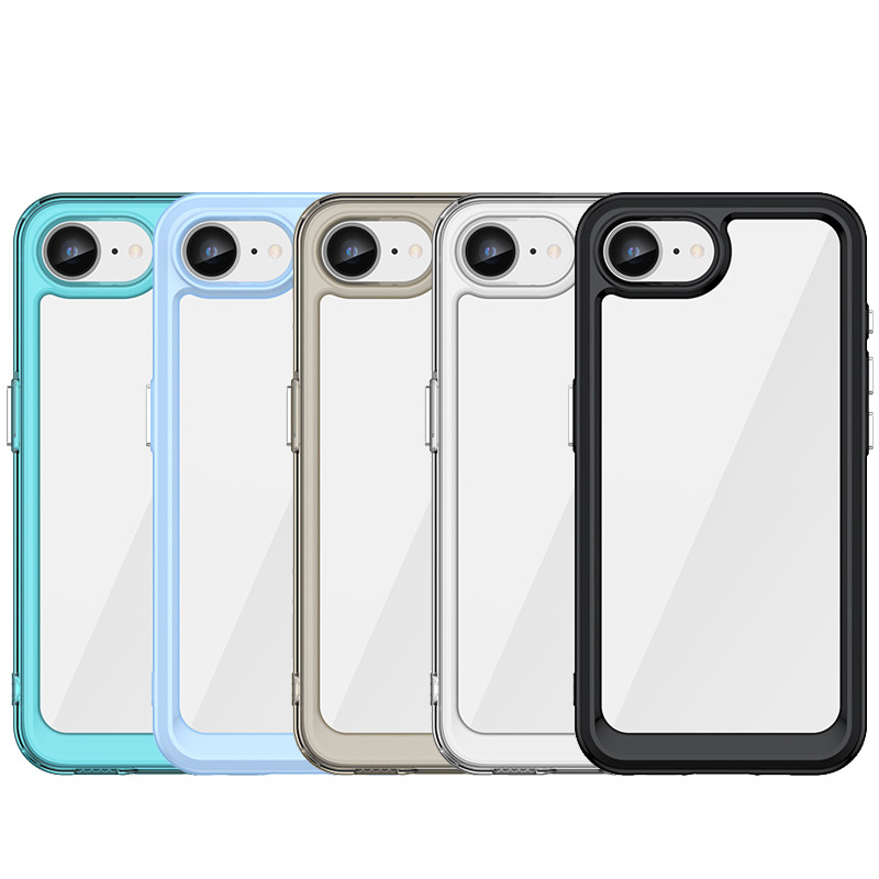 Dành Cho iPhone 17e Dành Cho iPhone 17e 16e Bao Funda Sang Trọng TPU PC Trường Hợp Chống Sốc Kẹo Sil