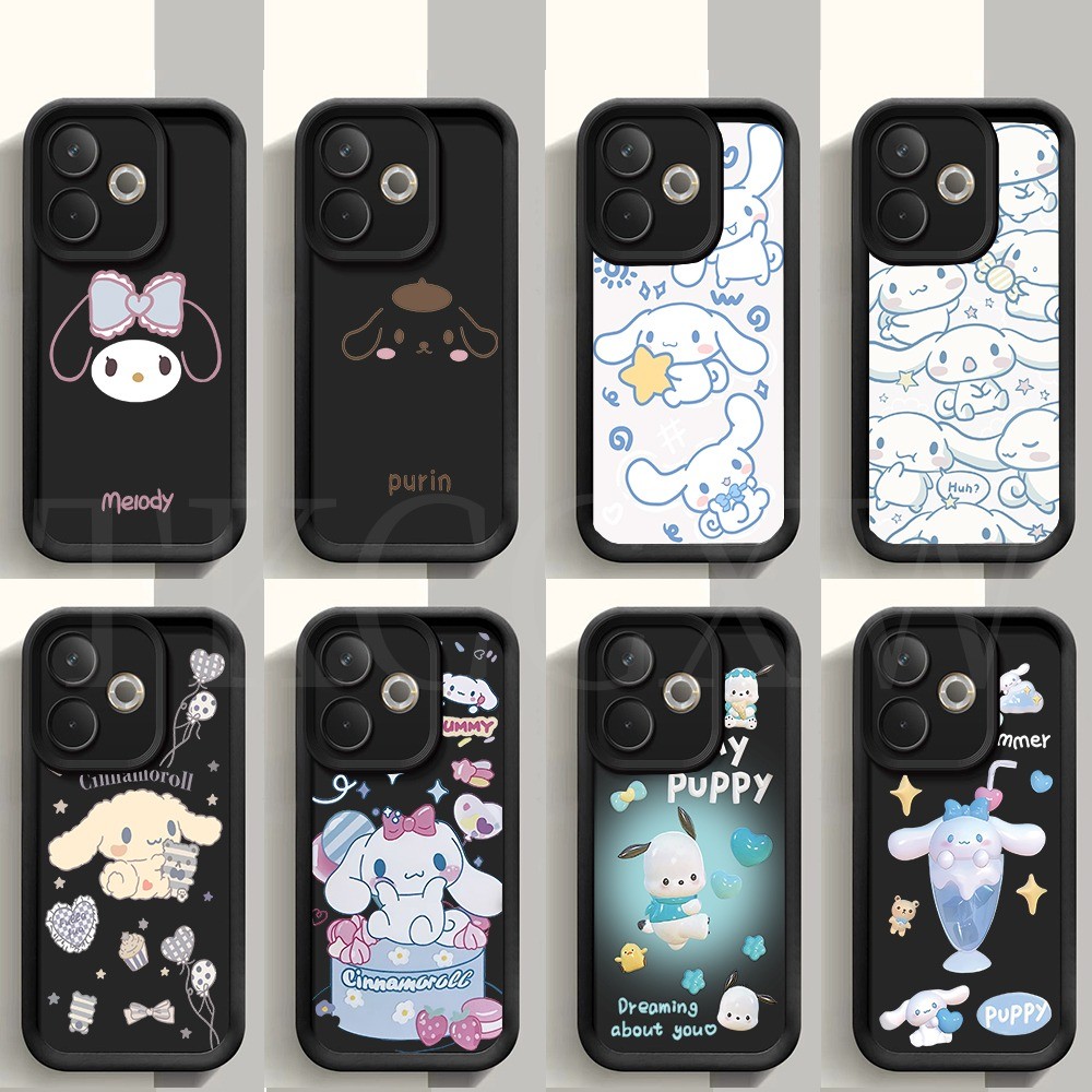 Ốp Điện Thoại Mềm Kawaii Cinnamoroll Cho Vivo Y15S Y15A Y16 Y56 Y17 Y15 Y12 Y12S Y12A Y11S Ốp Lưng C
