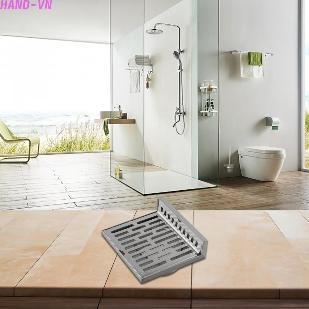 L Shape Bathroom Drainer Wear-resistant Efficient Drainage Bathroom Decor