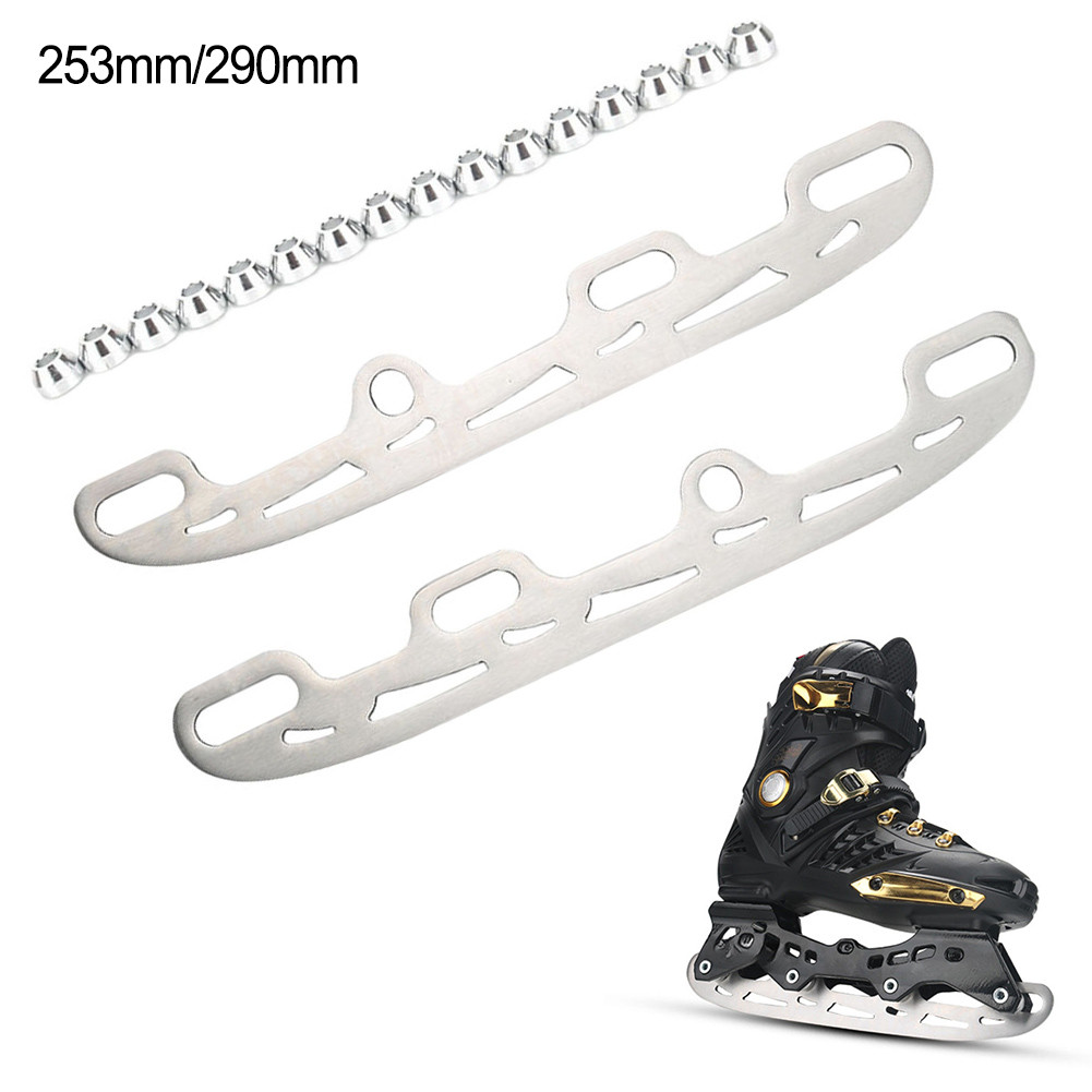 Inline Skate Blades Fast Ice Conversion Lightweight And Sturdy Aluminum Alloy