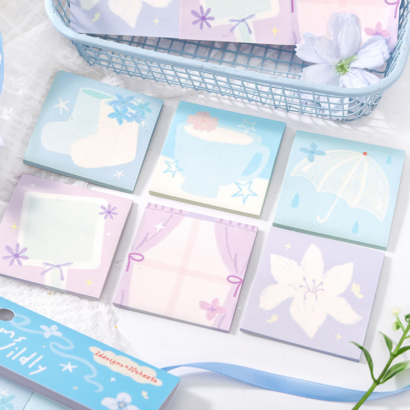 90 Cái / gói Tươi Mini Dính Note Set Học Sinh Di Động Có Thể Xé Tin Nhắn Note Note Note Note Noteboo