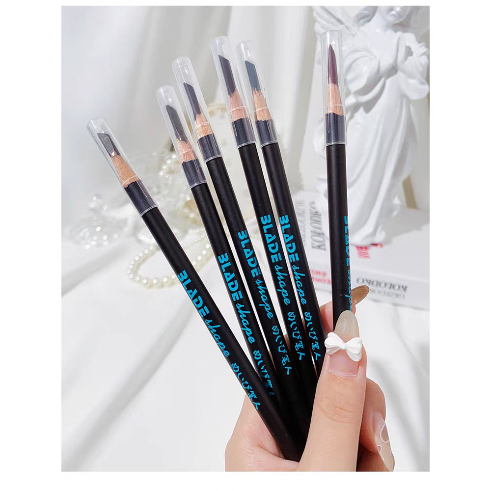 Artisan Hard Core Blade Machete Eyebrow Pencil Line Wild Eyebrow Chống thấm mồ hôi lâu trôi Trang đi