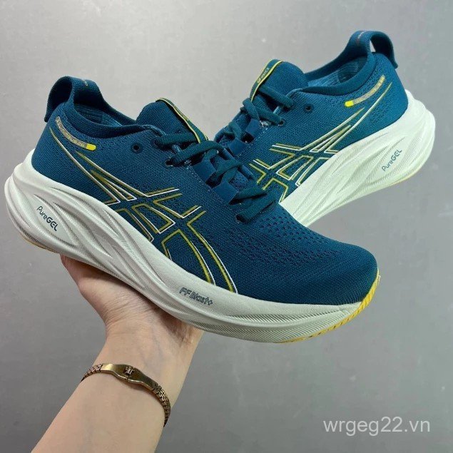 Gel-Nimbus 26 Giày Chạy Bộ Nam Nữ Gel-Nimbus 27 Giày Thể Thao Đệm Nhẹ VDKL IBIN