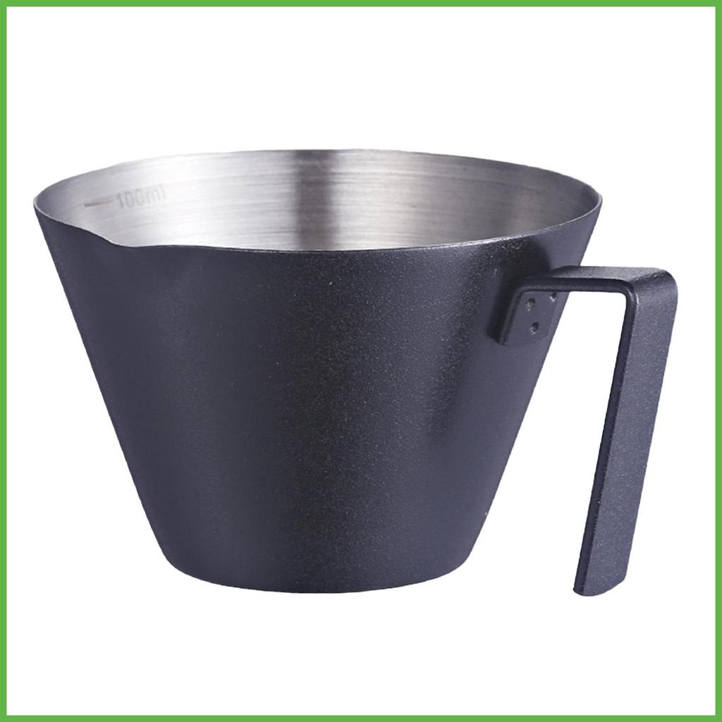 Cốc đo Espresso Thép không gỉ Espresso Cốc có tay cầm Phụ kiện cà phê Espresso chuyên nghiệp dyrfth