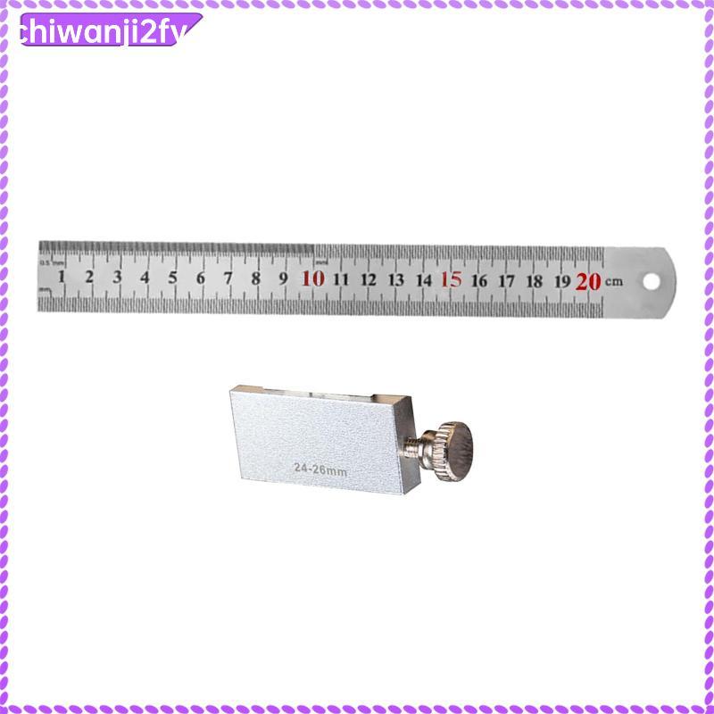 Thước có khối truy tìm, thiết kế kim loại, được trang bị Cursor định vị cho