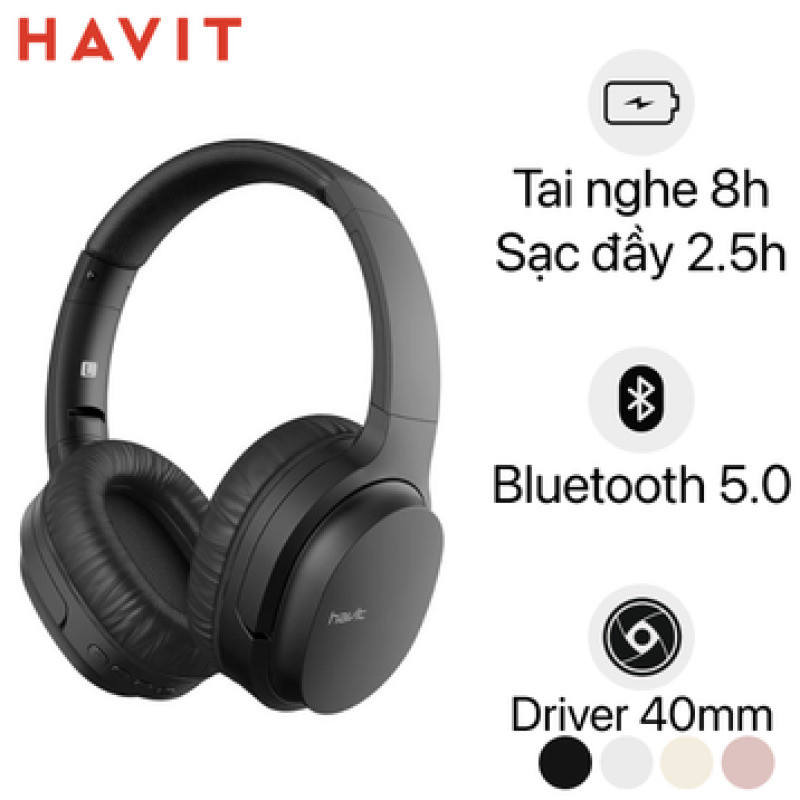 Tai nghe Bluetooth chụp tai Havit i62