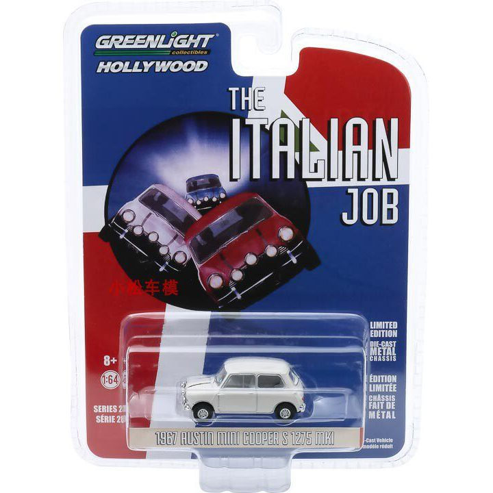 Đèn xanh 1: 64 1967 Austin Mini Cooper Austin Mini Cooper Trắng