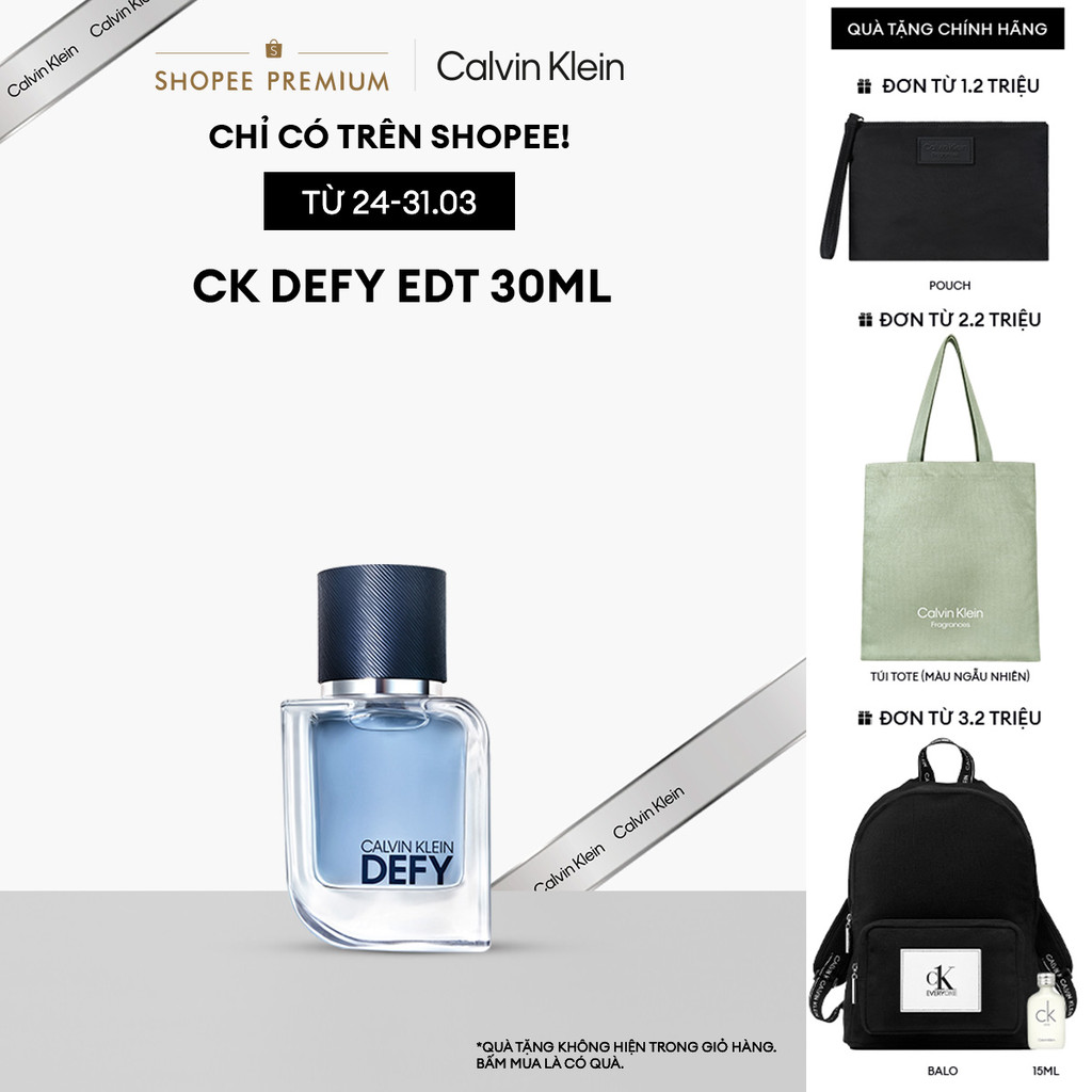 Nước Hoa Nam Calvin Klein Defy EDT 30ml