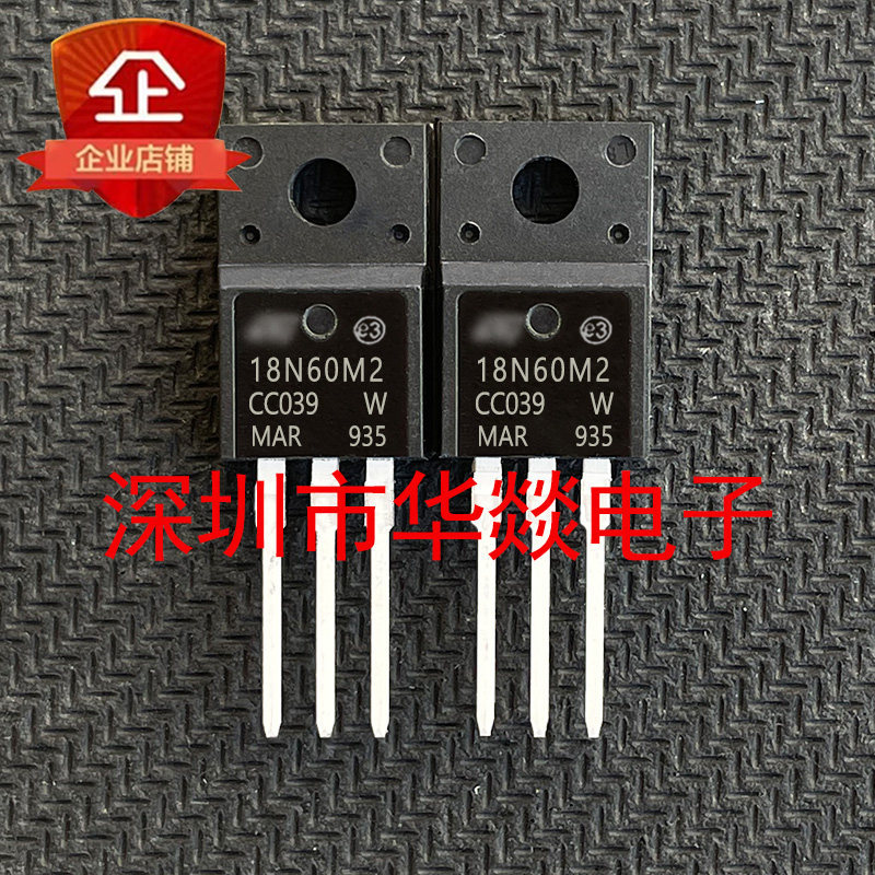 5 Cái / lô 18N60M2 STF18N60M2 Hàng có sẵn TO-220F 650V 13A Test Good Can Shoot Hàng có sẵn