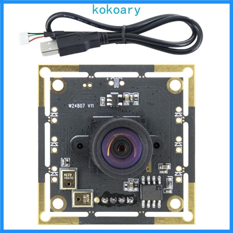 Mô-đun Webcam KOK 1MP có chế độ xem 100 độ và Chip OV9732 1 4 cho điều kiện ánh sáng yếu Webcam