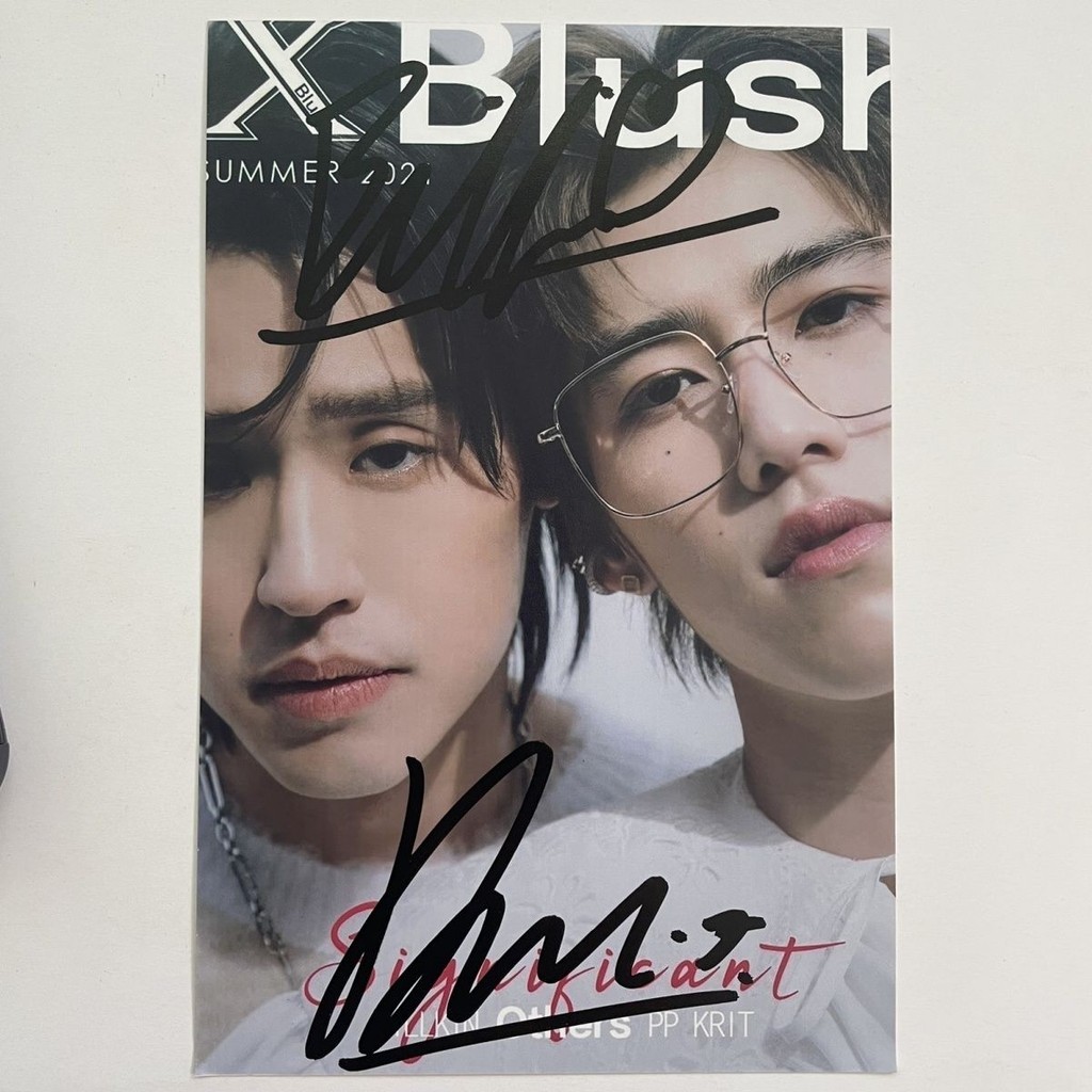 Bkpp Autograph Ảnh Kinkrit Kinkrit Thái Phim Truyền Hình Chữ Ký Ảnh Bốn Kỳ Nghỉ Hè Phúc Lợi 3.24