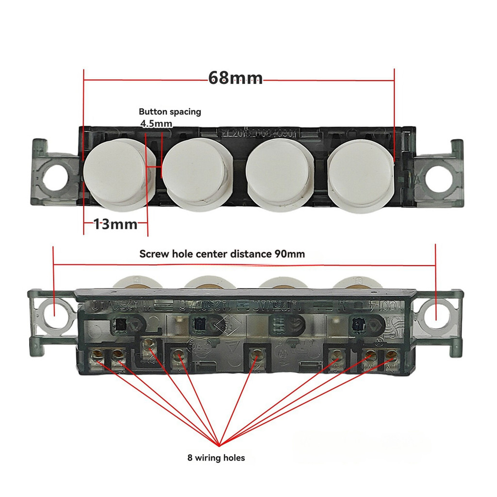 Cài đặt tốc độ quạt điện FS40-10D / 17B / 15Z / 10K / 8B1 / 11L1 / 11L Phụ kiện công tắc phím đàn Pi
